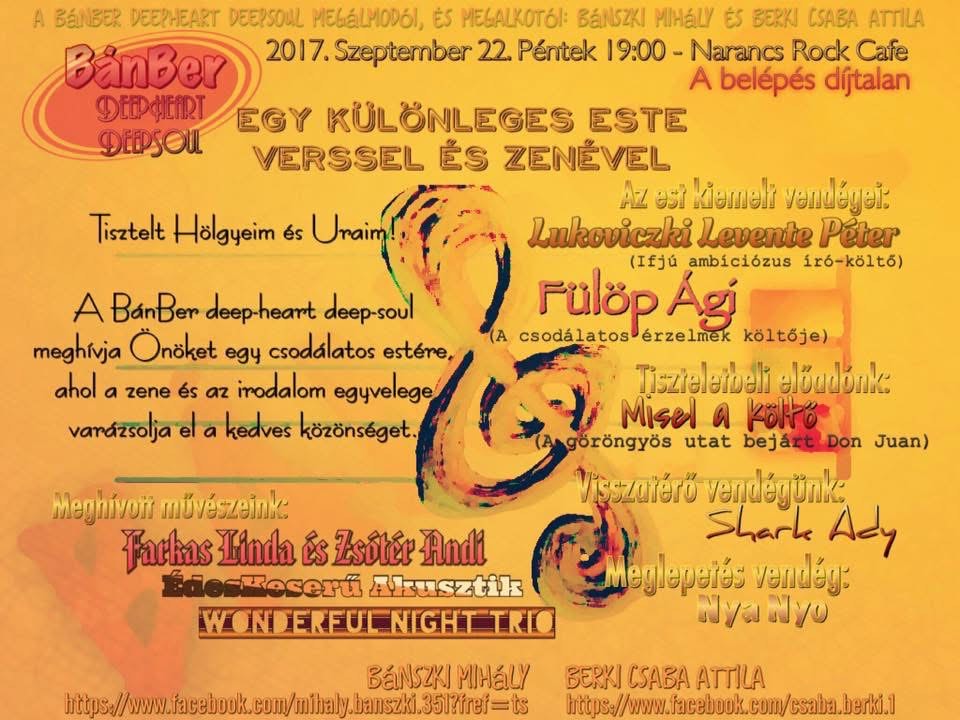 Egy különleges este verssel és zenével